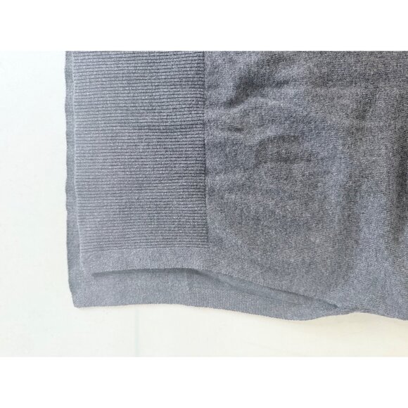 Banana Republic Turtleneck Sweater Dress XS Gray Wool Cashmere Preppy - Picture 8 of 10